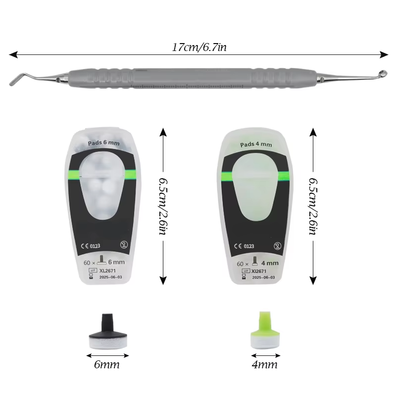 Teeth Whitening Foam Toothpaste - Dental Composite Kit with Foam Pad