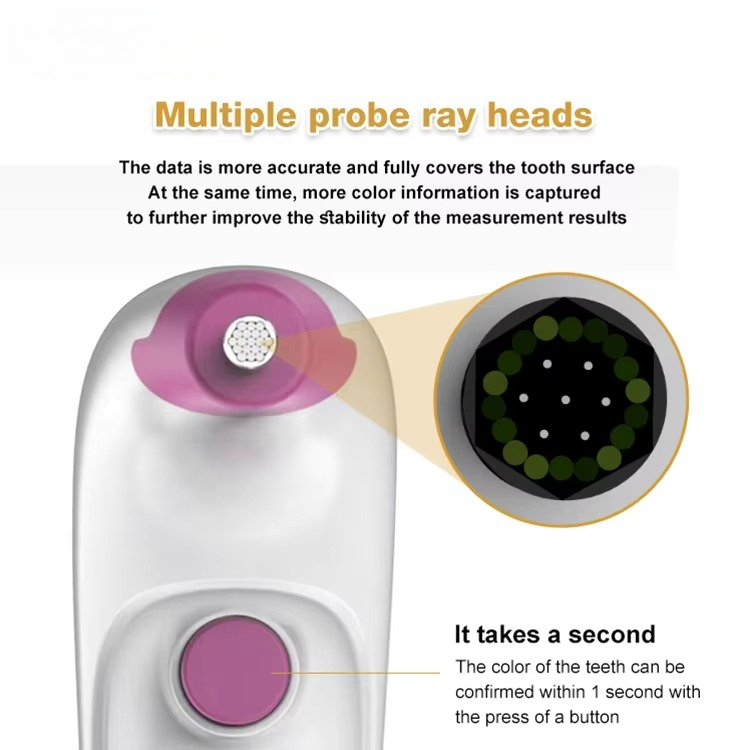 Portable High Accuracy Plastic - Teeth Whitening Shade Guide 评论和价格