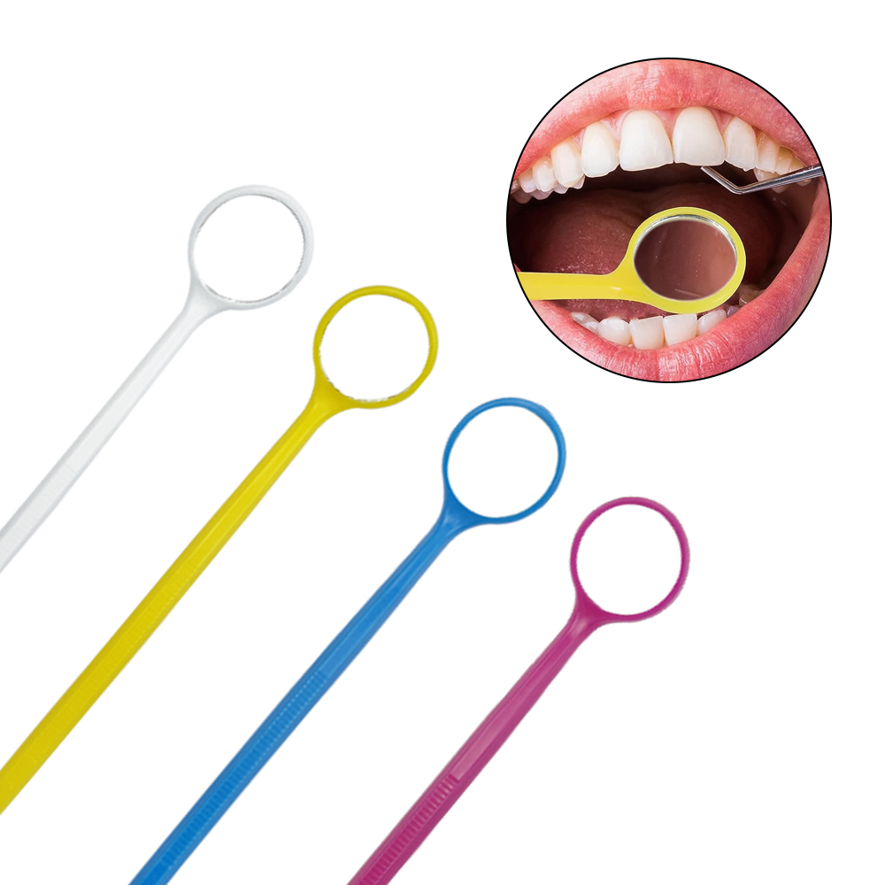 100pcs Dental Mouth Mirror Dis - Teeth Whitening Express 评论和价格