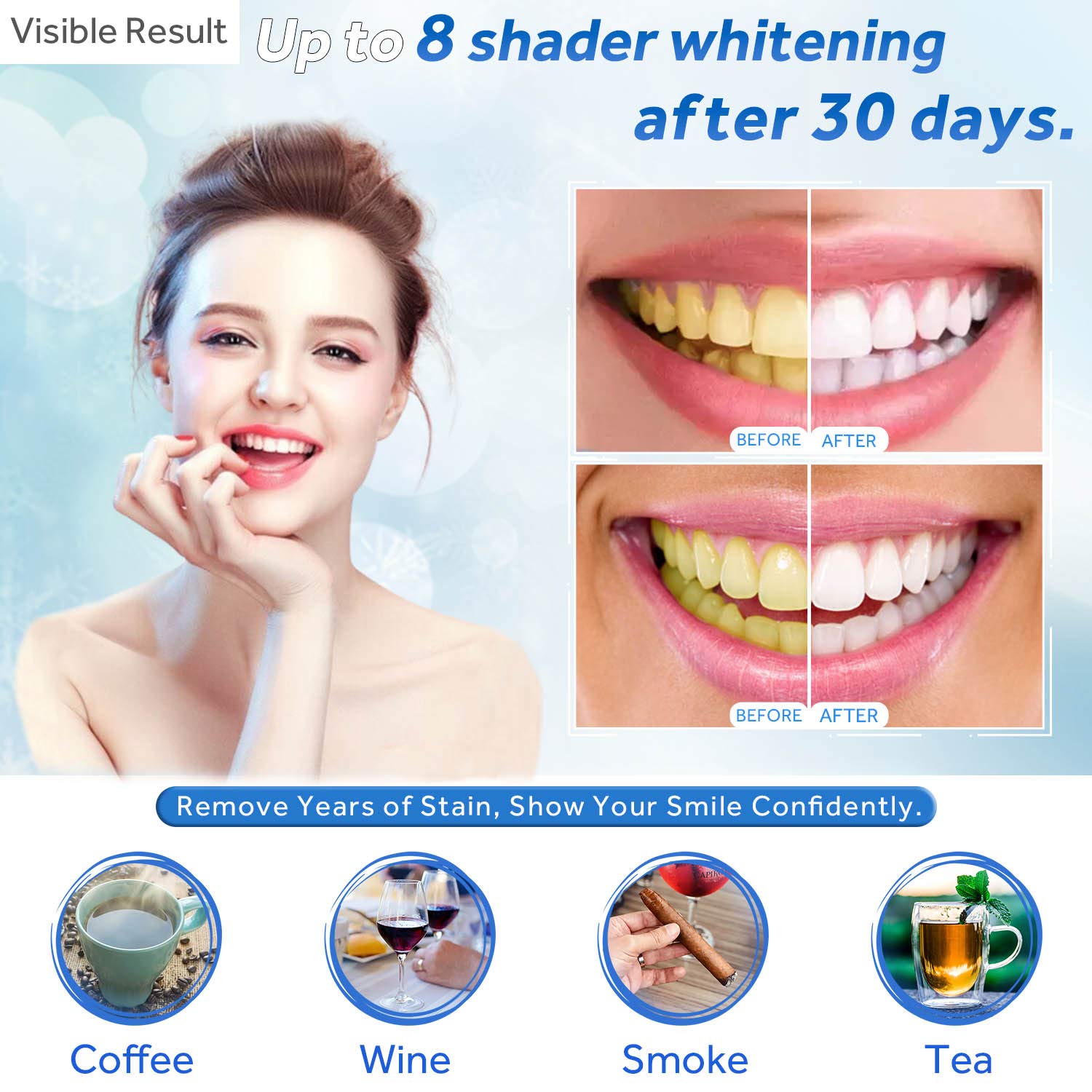 Teeth Whitening Gel Refill Syr - Teeth Whitening Accelerator 评论和价格