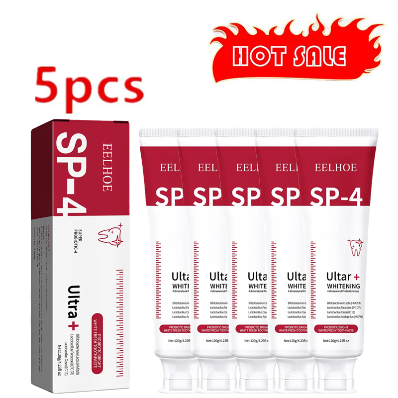 5pcs Sp-4 120g Probiotic White - Teeth Whitening Enzymes 评论和价格