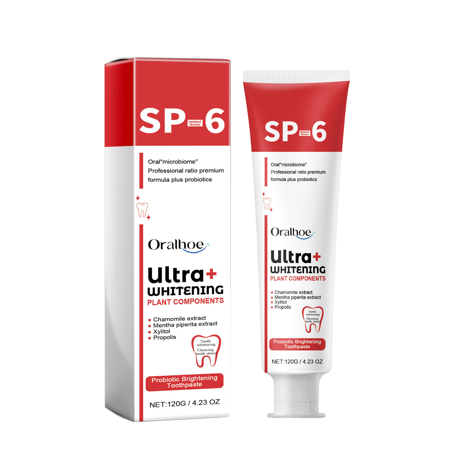 SP-6 Probiotic Whitening Tooth - Teeth Whitening Enzymes 评论和价格