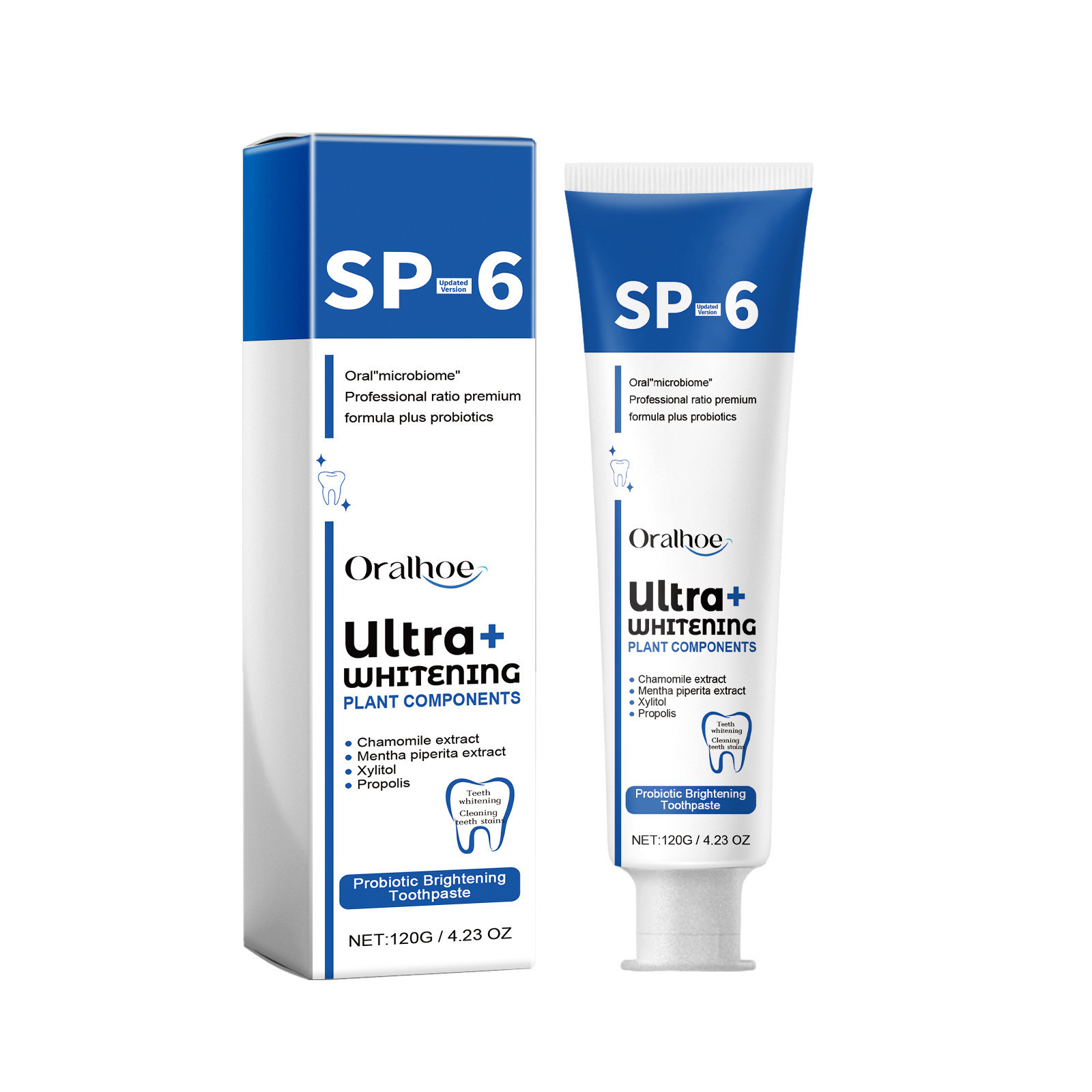 SP-6 Probiotic Whitening Tooth - Teeth Whitening Enzymes 评论和价格