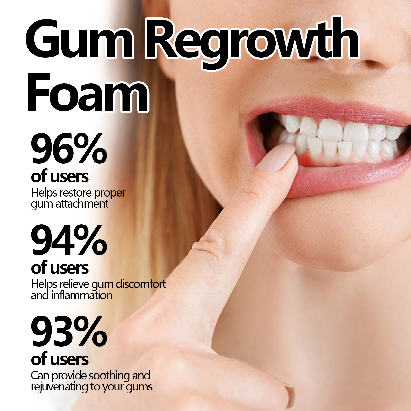 Gum Repair Foam Mousse Toothpa - Teeth Whitening Foam Toothpaste 评论和价格