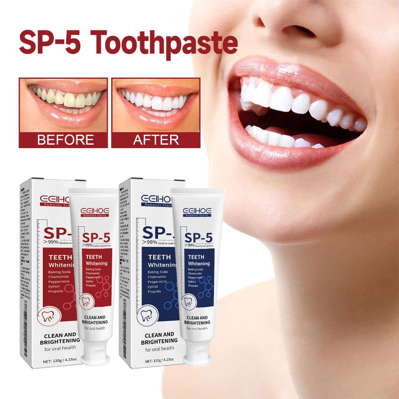 SP-5 Probiotic Toothpaste Whit - Teeth Whitening Foam Toothpaste 评论和价格