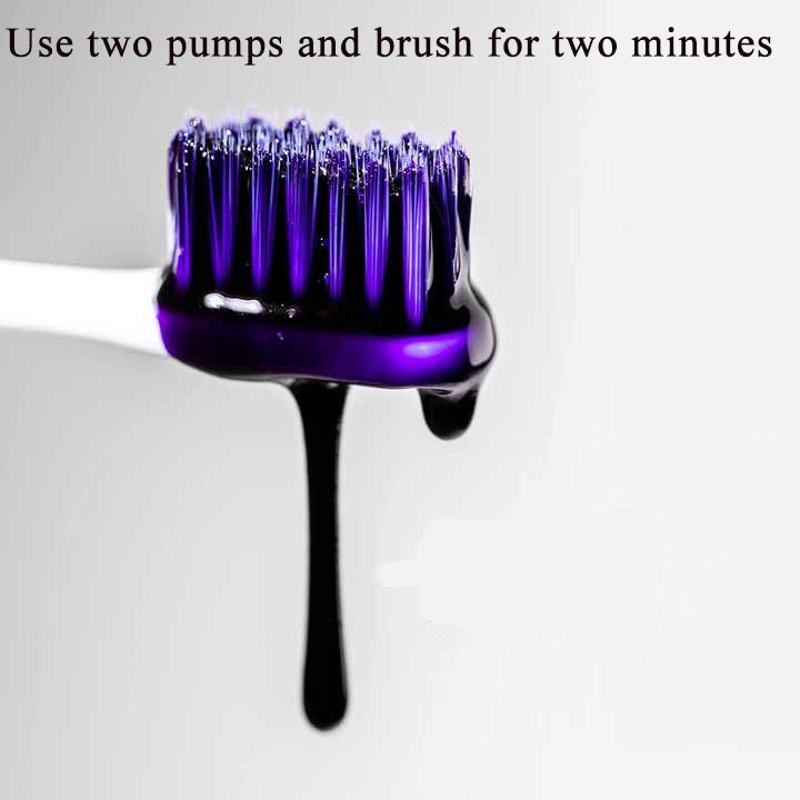 V34 Purple Brighten Whitening  - Teeth Whitening Foam Toothpaste 评论和价格