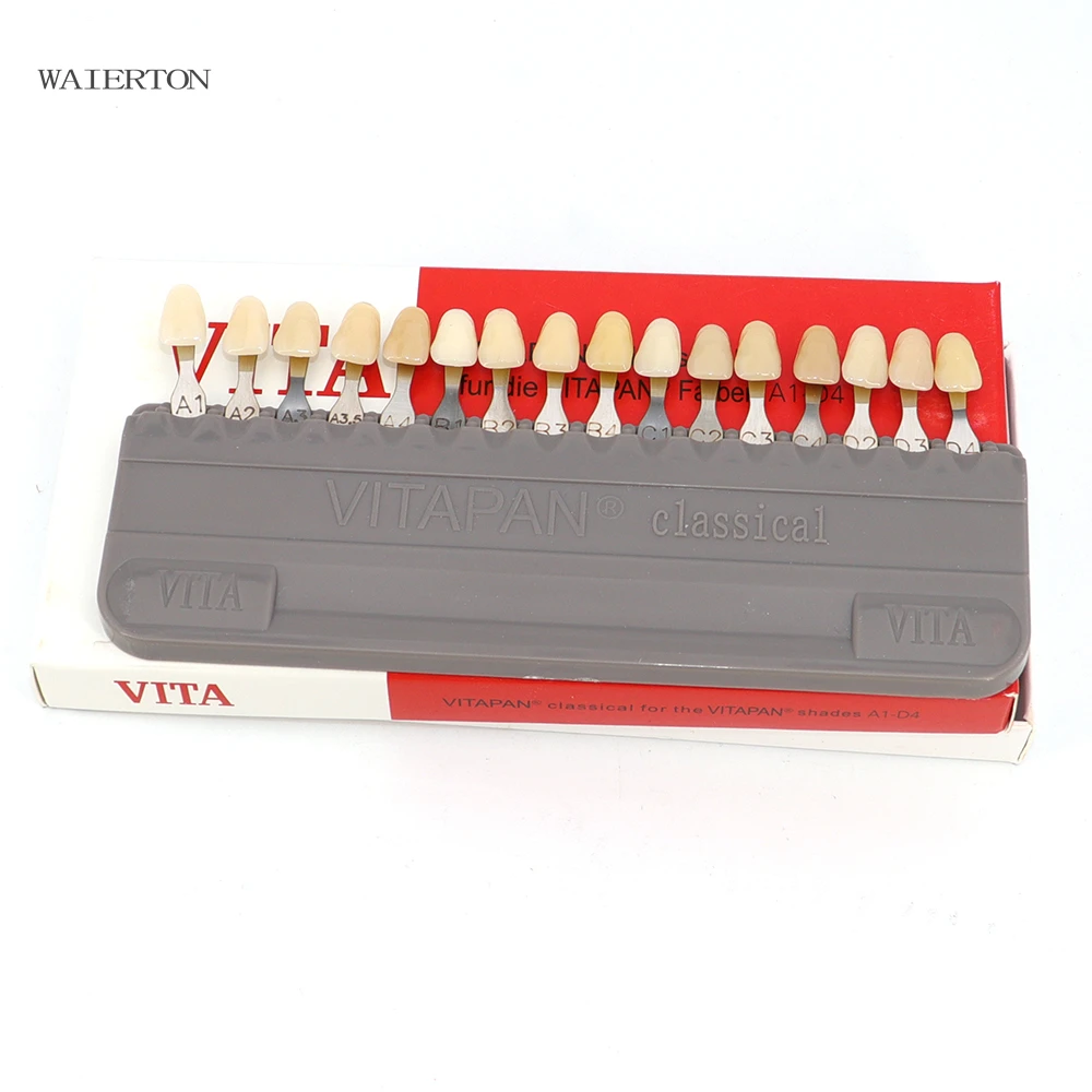 16 Colors Teeth Whitening Porc - Teeth Whitening Shade Guide 评论和价格