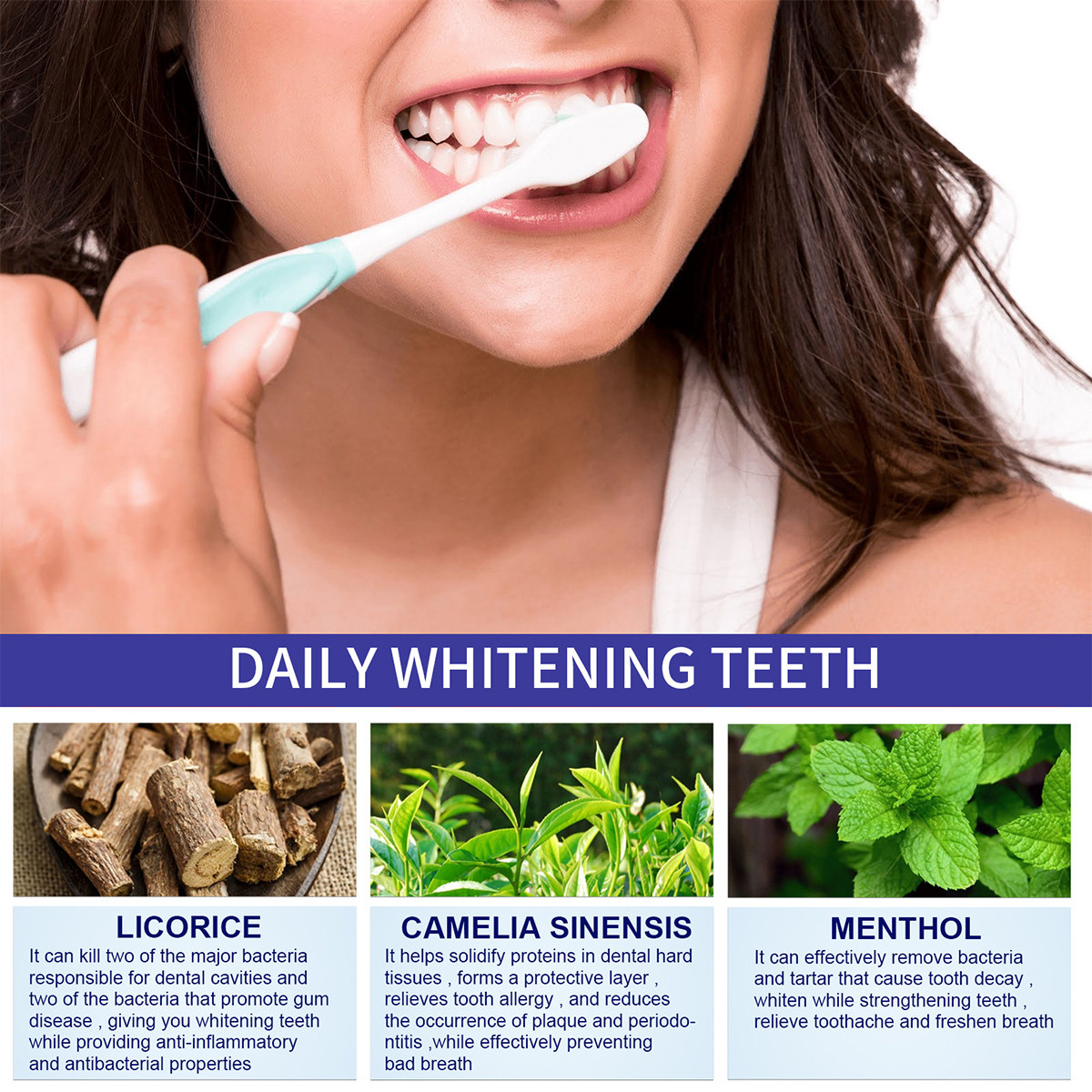 60Ml Whitening Mousse Toothpas - Teeth Whitening Foam Toothpaste 评论和价格