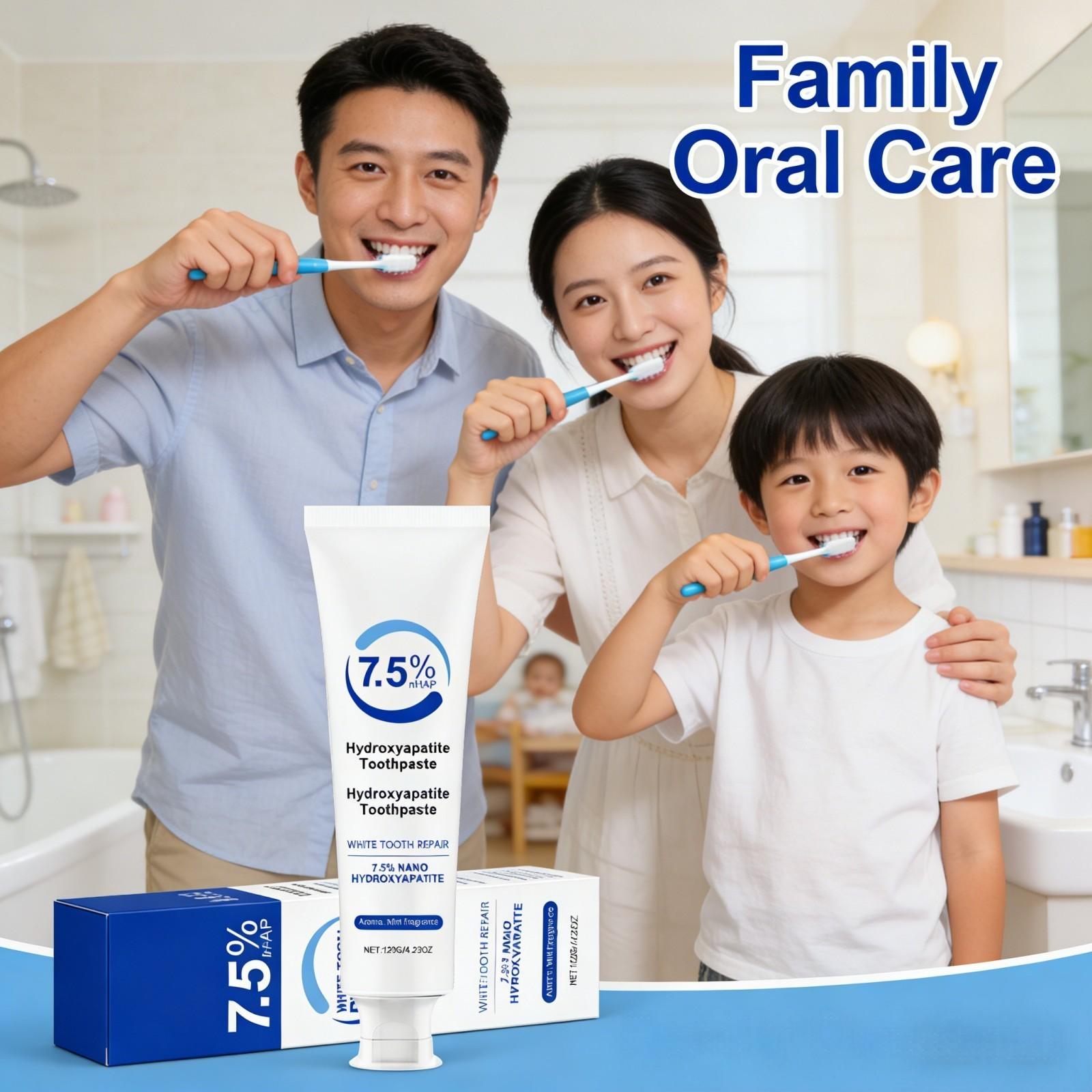 Nano Hydroxyapatite Toothpaste - Teeth Whitening Foam Toothpaste 评论和价格