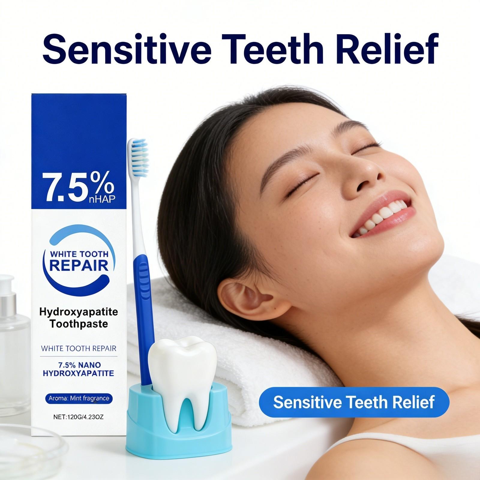 Nano Hydroxyapatite Toothpaste - Teeth Whitening Foam Toothpaste 评论和价格