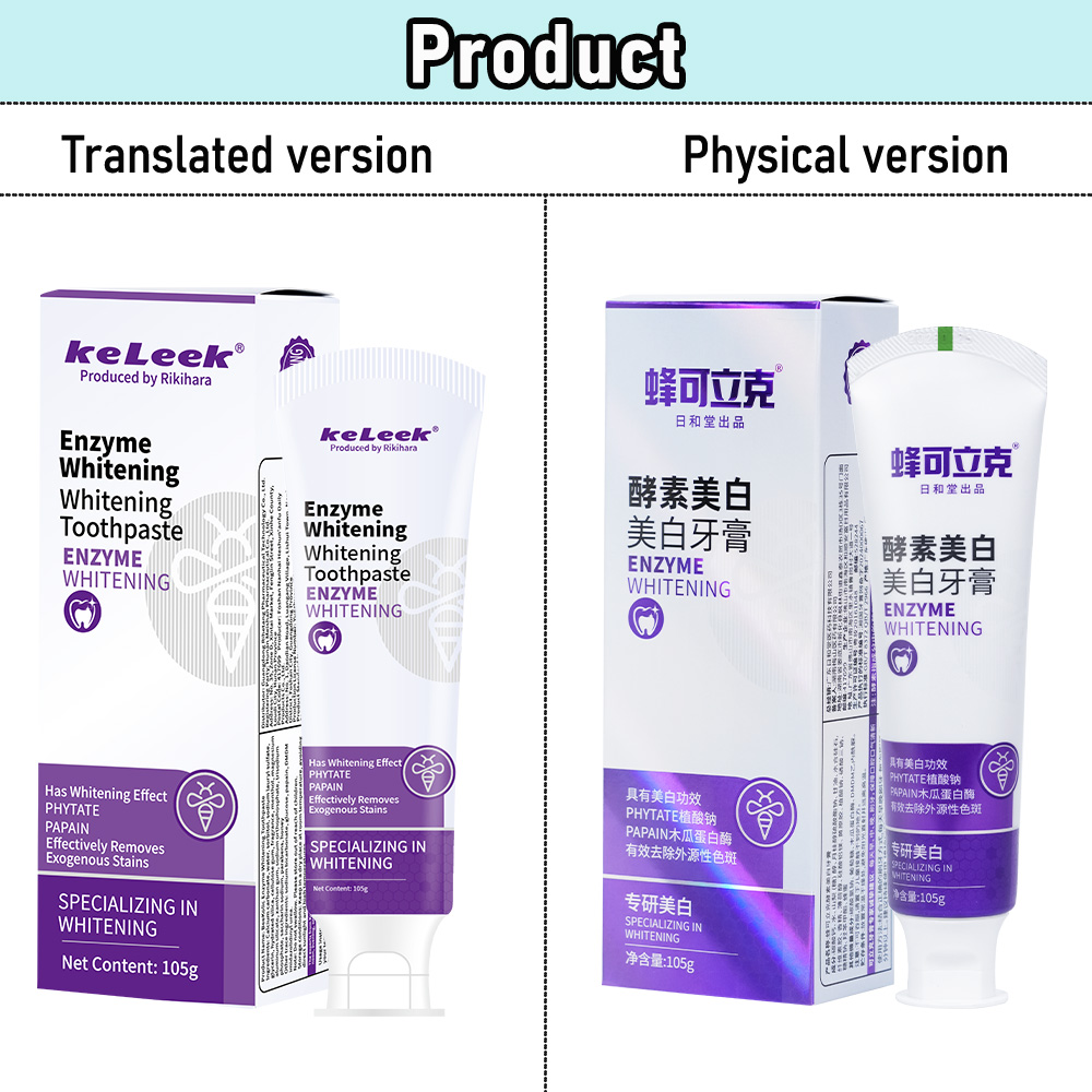 KeLeek Enzyme Whitening Toothp - Teeth Whitening Enzymes 评论和价格